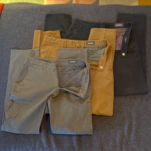 Bonobos chinos pants (3 pairs) good condition